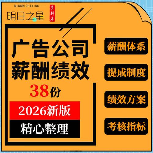 广告行业图文设计公司薪酬体系业绩提成制度绩效